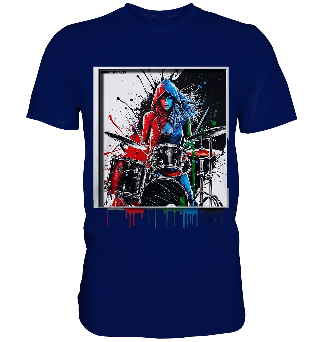 Farbenschlag - Premium Shirt Bright Lights Arts