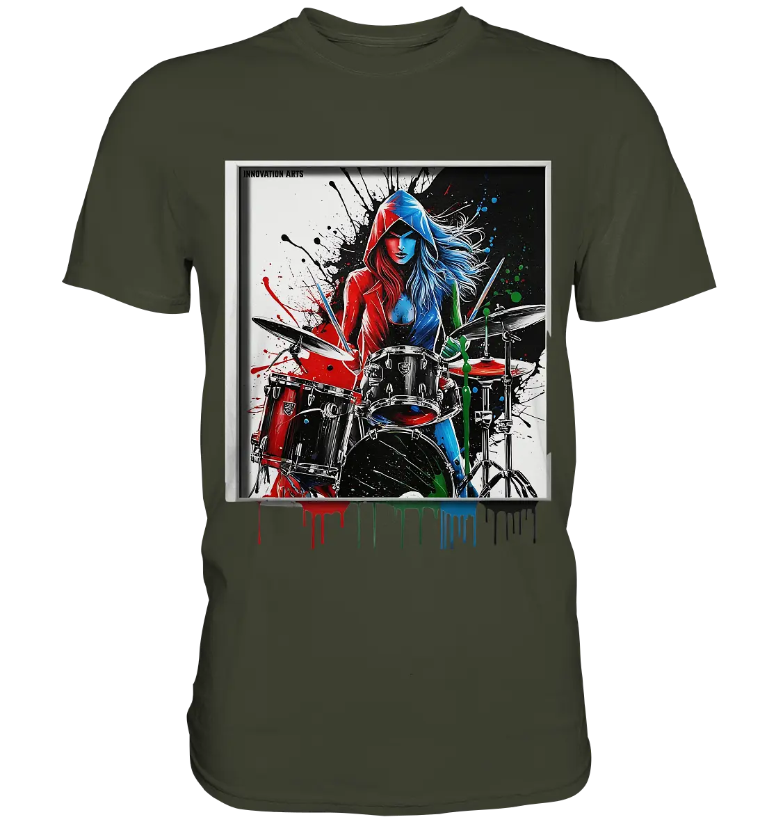 Farbenschlag - Premium Shirt Bright Lights Arts