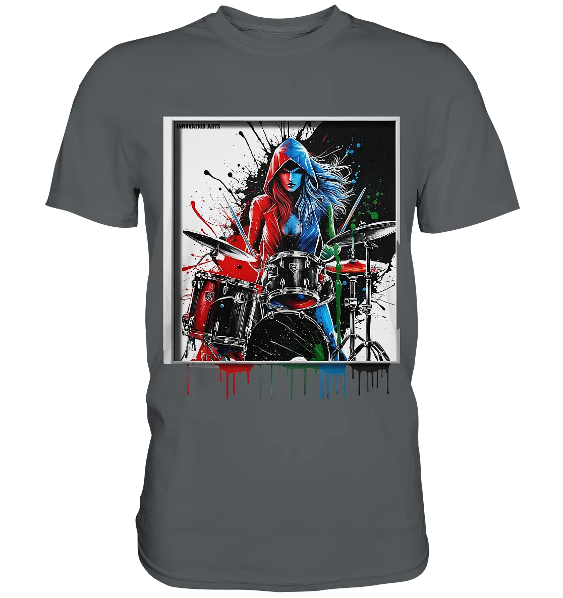 Farbenschlag - Premium Shirt Bright Lights Arts