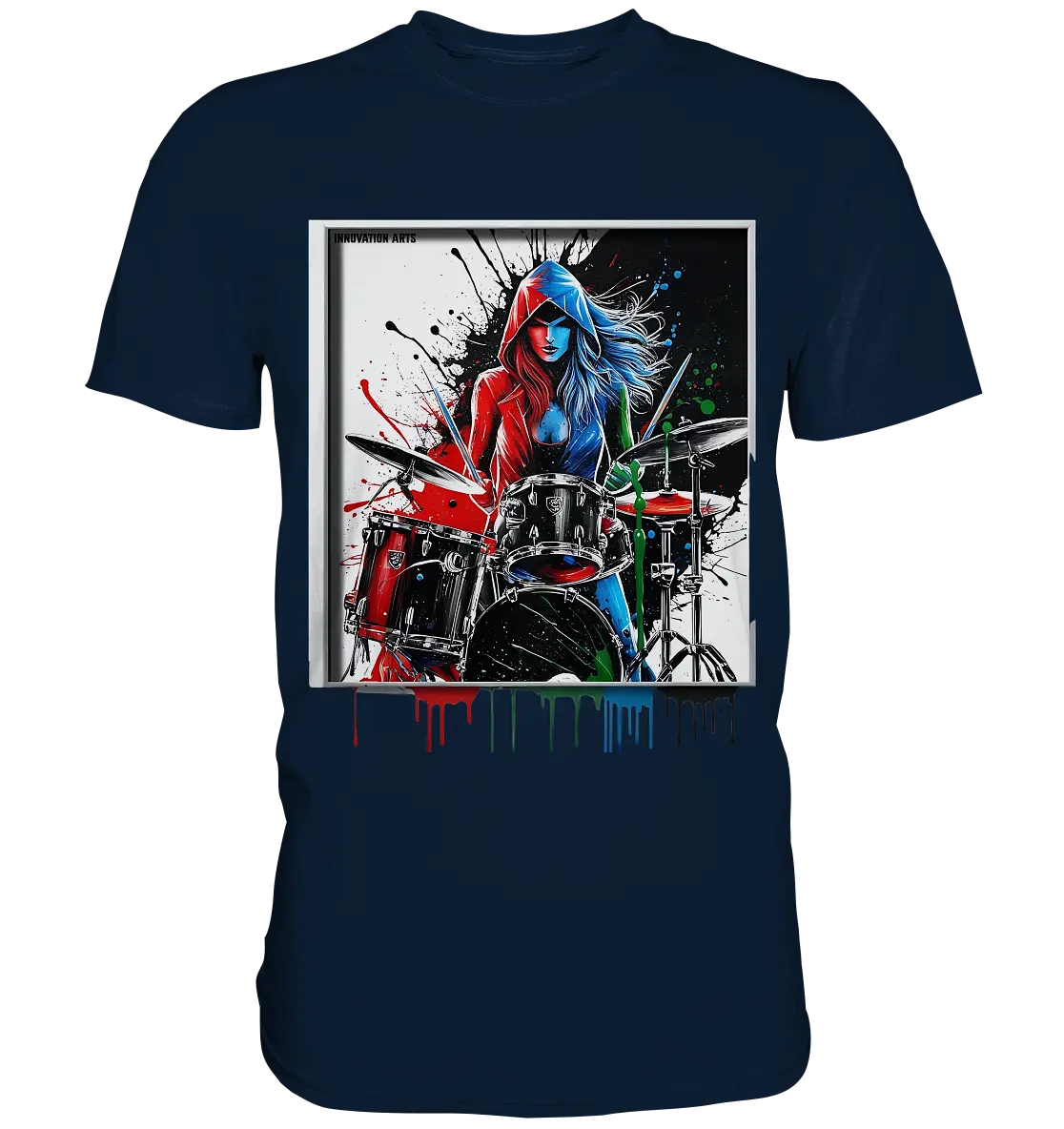 Farbenschlag - Premium Shirt Bright Lights Arts