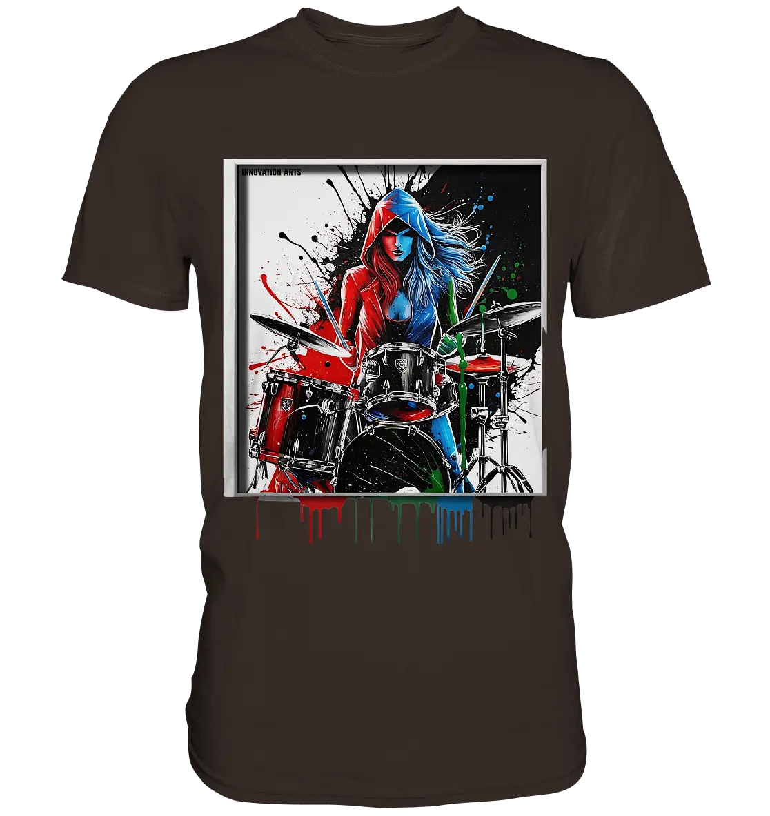 Farbenschlag - Premium Shirt Bright Lights Arts