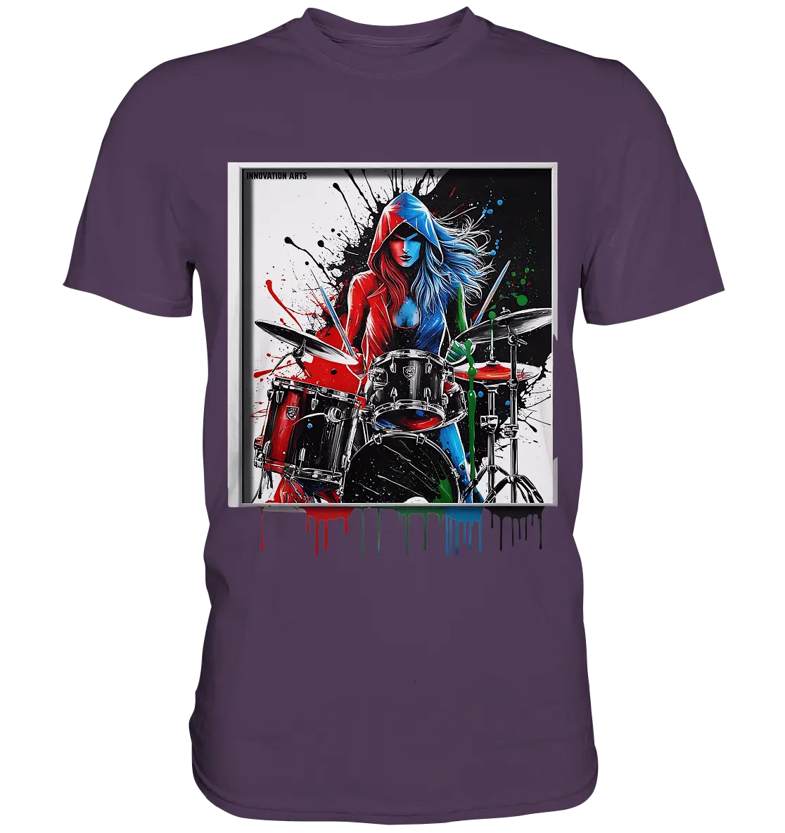 Farbenschlag - Premium Shirt Bright Lights Arts