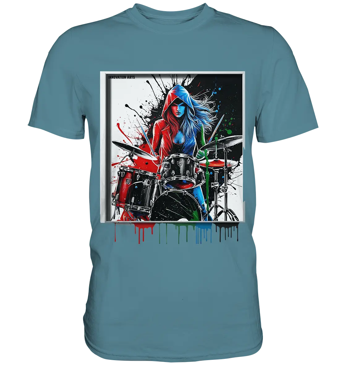 Farbenschlag - Premium Shirt Bright Lights Arts