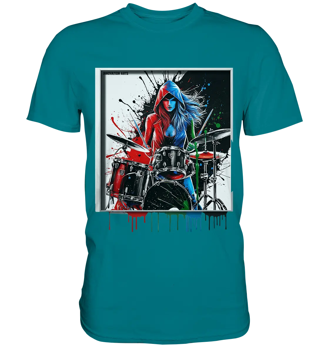 Farbenschlag - Premium Shirt Bright Lights Arts