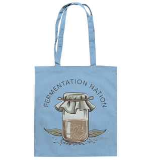 Fermentation Nation – Vintage Glasdesign - Baumwolltasche Bright Lights Arts