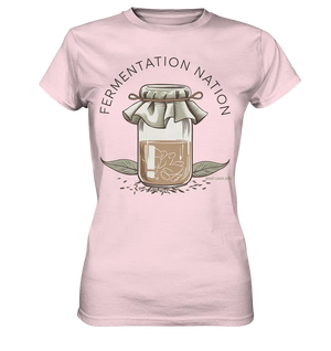 Fermentation Nation – Vintage Glasdesign - Ladies Premium Shirt Bright Lights Arts