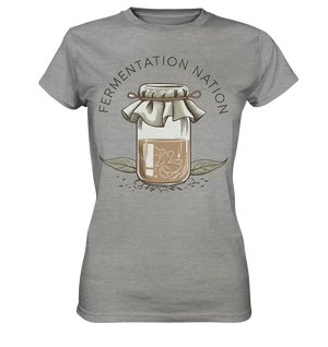 Fermentation Nation – Vintage Glasdesign - Ladies Premium Shirt Bright Lights Arts