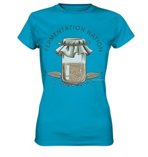 Fermentation Nation – Vintage Glasdesign - Ladies Premium Shirt Bright Lights Arts