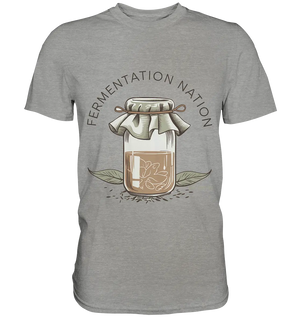 Fermentation Nation – Vintage Glasdesign - Premium Shirt Bright Lights Arts