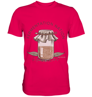 Fermentation Nation – Vintage Glasdesign - Premium Shirt Bright Lights Arts