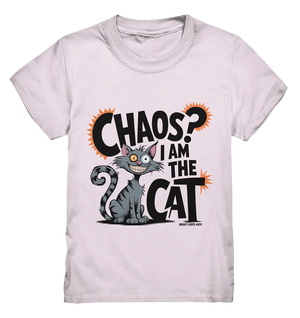 Frech und außergewöhnlich Cartoon Katze mit wildem Blick Ein humorvolles Design - Kids Premium Shirt Bright Lights Arts