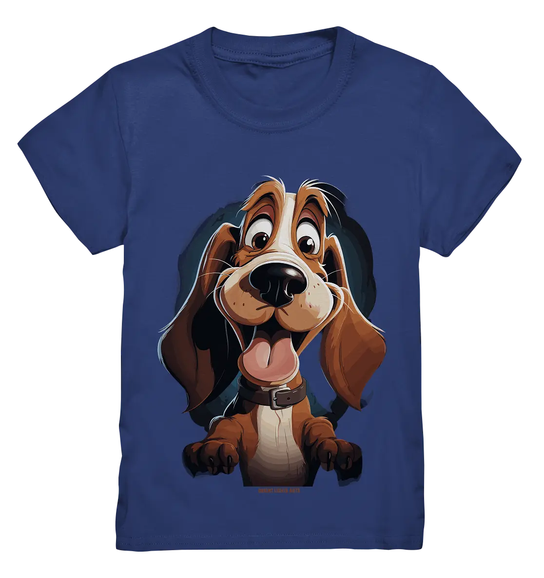 Frecher Hund – Charmantes Cartoon-Design mit Hund - Kids Premium Shirt Bright Lights Arts