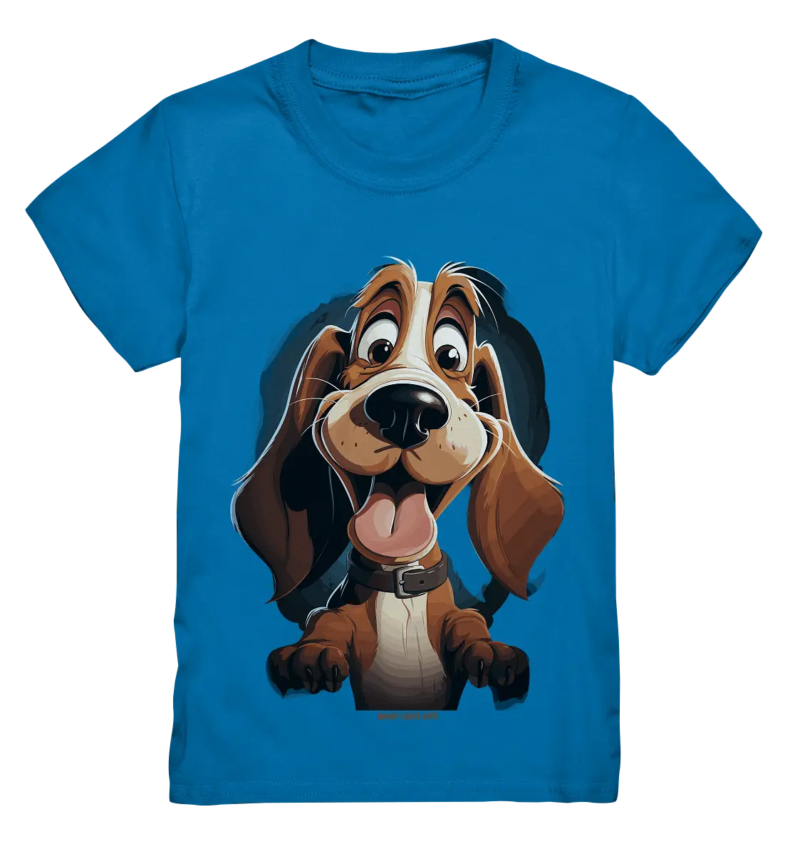 Frecher Hund – Charmantes Cartoon-Design mit Hund - Kids Premium Shirt Bright Lights Arts