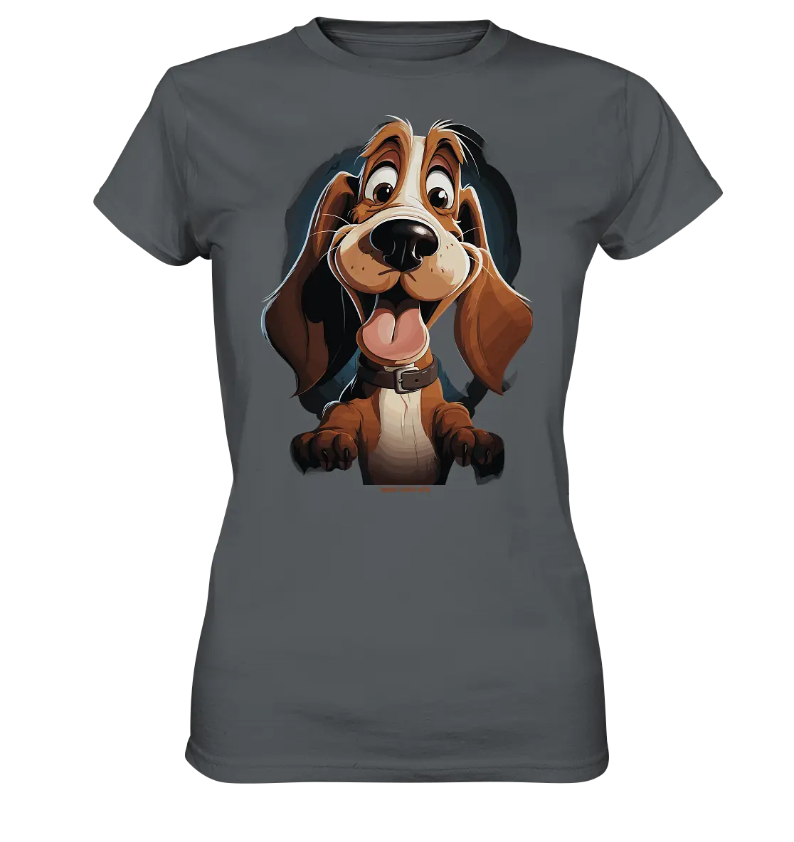 Frecher Hund – Charmantes Cartoon-Design mit Hund - Ladies Premium Shirt Bright Lights Arts