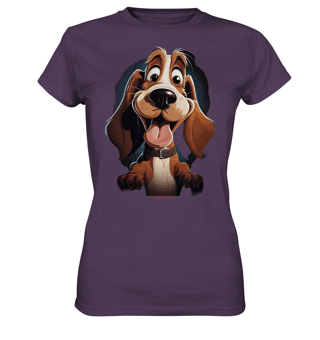 Frecher Hund – Charmantes Cartoon-Design mit Hund - Ladies Premium Shirt Bright Lights Arts