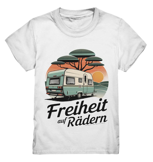 Freiheit auf Rädern - Retro Camping - Kids Premium Shirt Bright Lights Arts