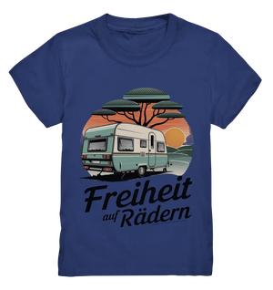 Freiheit auf Rädern - Retro Camping - Kids Premium Shirt Bright Lights Arts