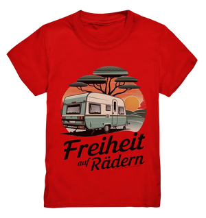 Freiheit auf Rädern - Retro Camping - Kids Premium Shirt Bright Lights Arts