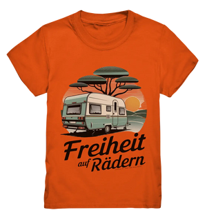 Freiheit auf Rädern - Retro Camping - Kids Premium Shirt Bright Lights Arts