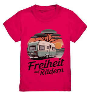 Freiheit auf Rädern - Retro Camping - Kids Premium Shirt Bright Lights Arts