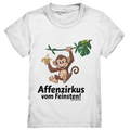 Fröhlicher Affe mit Banane - Affenzirkus - Kids Premium Shirt Bright Lights Arts