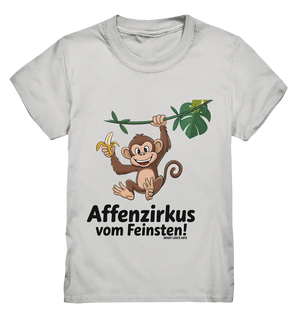 Fröhlicher Affe mit Banane - Affenzirkus - Kids Premium Shirt Bright Lights Arts