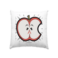 Fruchtige Energie – Humorvolles und dynamisches Apfel-Design - Kissen 40x40cm Bright Lights Arts