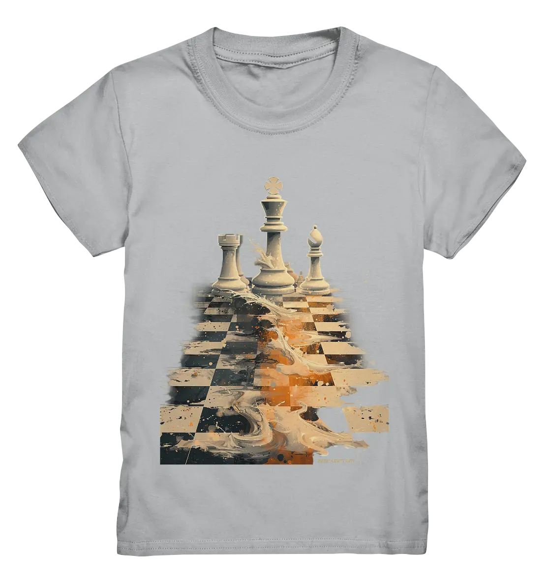 Game of Strategy – Dynamisches Schachdesign voller Energie - Kids Premium Shirt Bright Lights Arts
