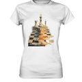 Game of Strategy – Dynamisches Schachdesign voller Energie - Ladies Premium Shirt Bright Lights Arts