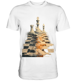 Game of Strategy – Dynamisches Schachdesign voller Energie - Premium Shirt Bright Lights Arts