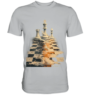 Game of Strategy – Dynamisches Schachdesign voller Energie - Premium Shirt Bright Lights Arts