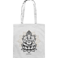 Ganesha im Goldenen Mandala – Spirituelle Harmonie - Baumwolltasche Bright Lights Arts