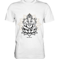 Ganesha im Goldenen Mandala – Spirituelle Harmonie - Premium Shirt Bright Lights Arts