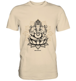 Ganesha im Goldenen Mandala – Spirituelle Harmonie - Premium Shirt Bright Lights Arts
