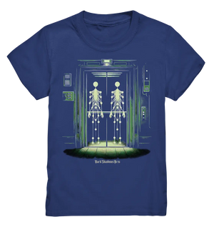 Geisterjagd im alten Aufzug Kinect Spuk - Kids Premium Shirt Bright Lights Arts