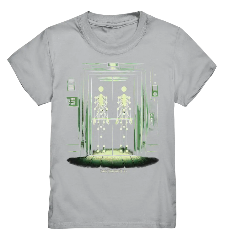 Geisterjagd im alten Aufzug Kinect Spuk - Kids Premium Shirt Bright Lights Arts