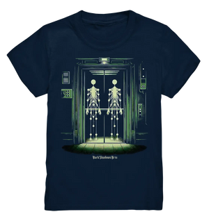 Geisterjagd im alten Aufzug Kinect Spuk - Kids Premium Shirt Bright Lights Arts