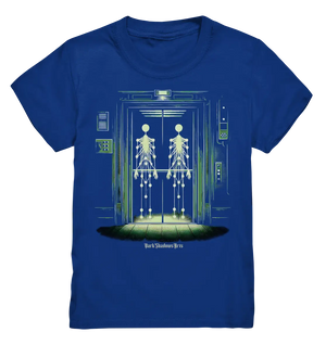 Geisterjagd im alten Aufzug Kinect Spuk - Kids Premium Shirt Bright Lights Arts