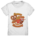 Genuss Made in Germany – Imbissliebe im Cartoon-Stil - Kids Premium Shirt Bright Lights Arts