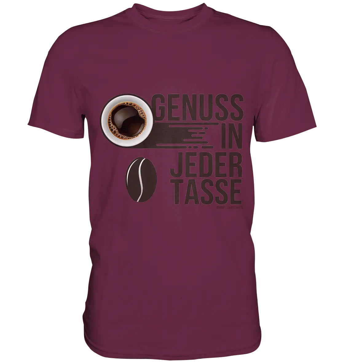 Genuss in jeder Tasse – Minimalistisches Kaffeeglück - Premium Shirt Bright Lights Arts