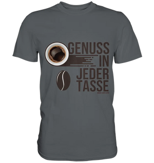 Genuss in jeder Tasse – Minimalistisches Kaffeeglück - Premium Shirt Bright Lights Arts