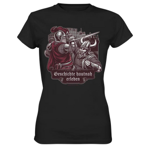 Geschichte hautnah erleben – Ritter gegen Wikinger - Ladies Premium Shirt Bright Lights Arts