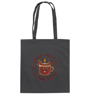 Glühwein & Advent – Ein humorvolles Festtags-Design - Baumwolltasche Bright Lights Arts