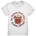Glühwein & Advent – Ein humorvolles Festtags-Design - Kids Premium Shirt Bright Lights Arts
