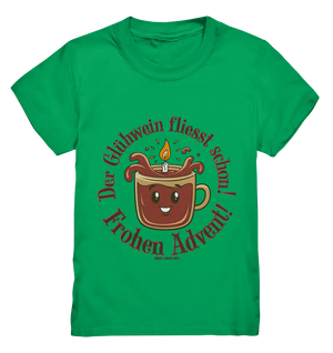 Glühwein & Advent – Ein humorvolles Festtags-Design - Kids Premium Shirt Bright Lights Arts