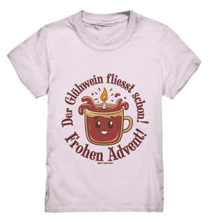Glühwein & Advent – Ein humorvolles Festtags-Design - Kids Premium Shirt Bright Lights Arts