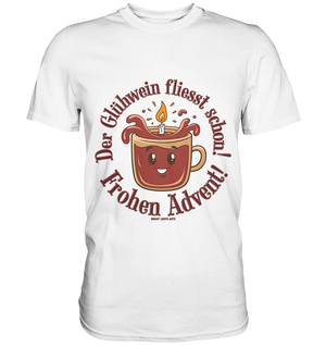 Glühwein & Advent – Ein humorvolles Festtags-Design - Premium Shirt Bright Lights Arts