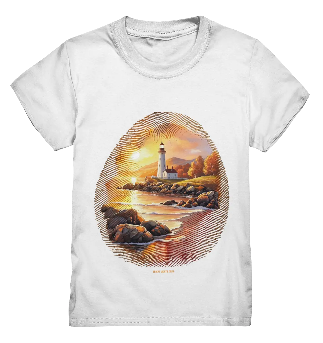 Goldene Stille - Kids Premium Shirt Bright Lights Arts