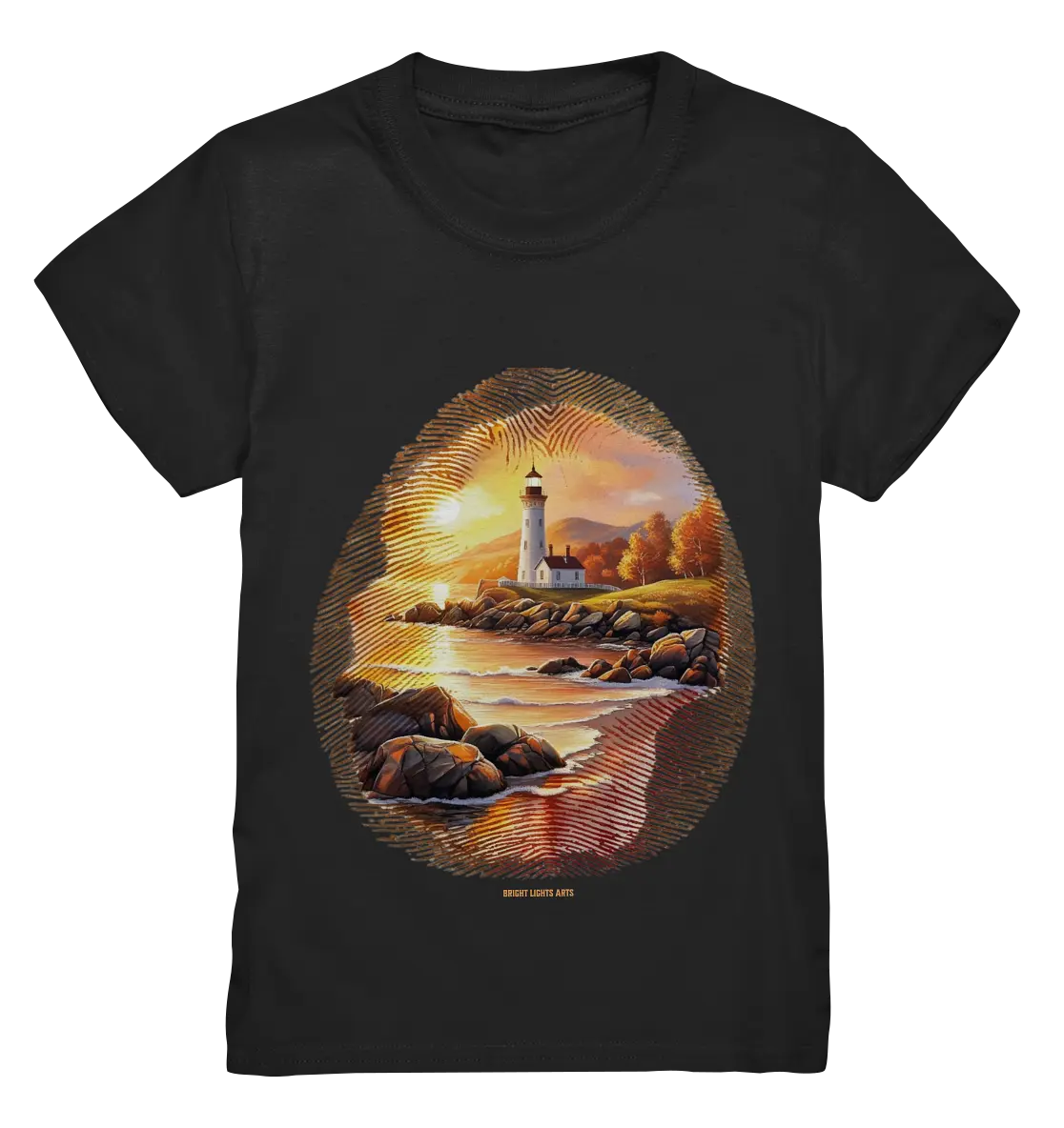 Goldene Stille - Kids Premium Shirt Bright Lights Arts