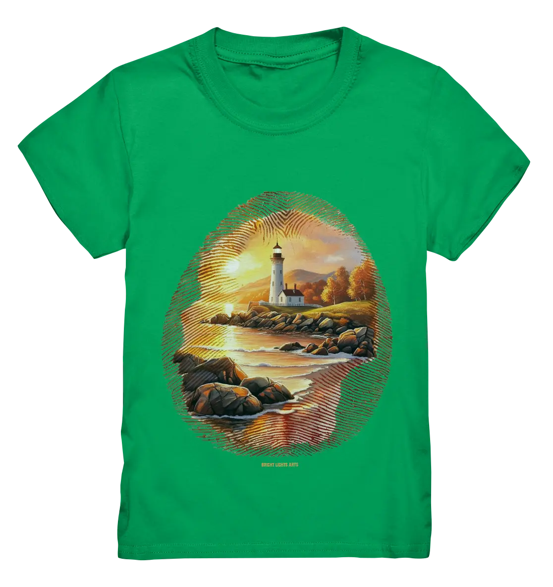 Goldene Stille - Kids Premium Shirt Bright Lights Arts